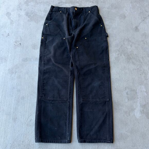Carhartt Other - Carhartt black double knee work wear carpenter pants